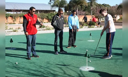 Cambira e Apucarana vencem  o golf 7 na fase final dos Jogos Escolares do Paraná