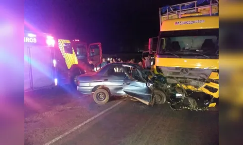 Grave acidente na PR-218 provoca a morte de um motorista 