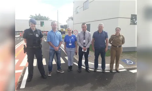 Escolinha de Trânsito de Arapongas recebe visita técnica da Ciretran de Campo Mourão