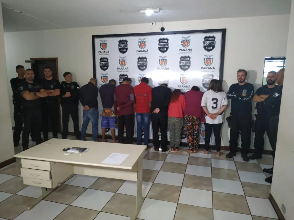 Polícia Civil de Apucarana prende dez suspeitos de assassinato 
