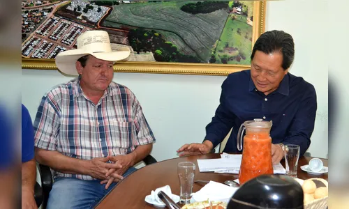 Deputado Luiz Nishimori visita São Pedro do Ivaí