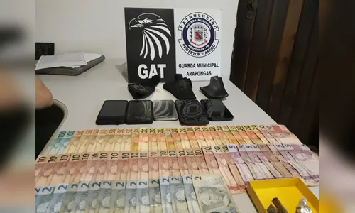  GM de Arapongas prende suspeitos de assalto
