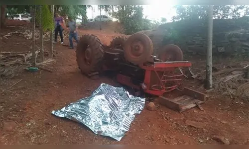 Agricultor morre esmagado por trator em Rolândia