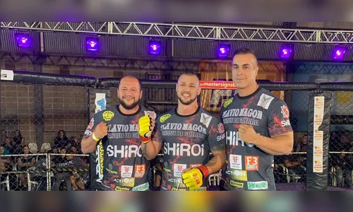 Flávio Magon vence luta de MMA no “Demolidor Fight”