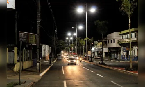 
							Lâmpadas de LED valorizam Avenida Gaturamo, em Arapongas
						
						