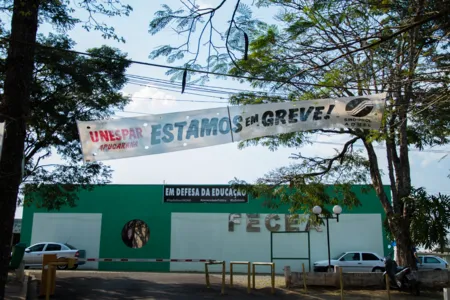 Unespar mantém greve; nova assembleia deve ser realizada na próxima semana. Foto: Maicon Sales