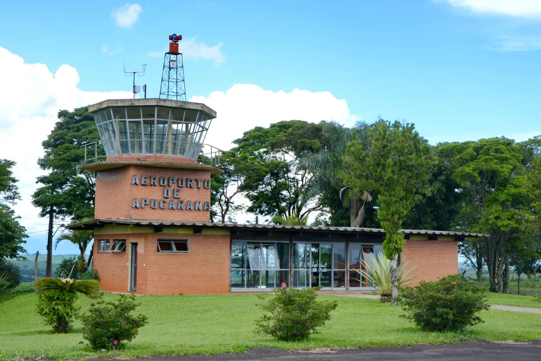 Aeroporto de Apucarana terá voos regulares para Curitiba. Foto: Tribuna do Norte