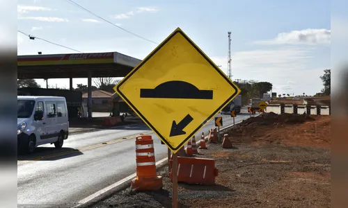Lombadas aumentam segurança na BR-376 em Marilândia do Sul 