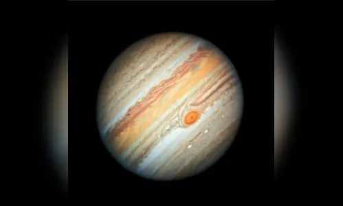 Nasa faz novo registro de Júpiter