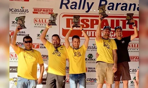 Dupla apucaranense vence a 4ª etapa do Rally Paraná