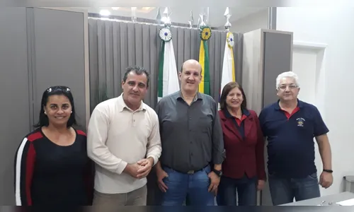 Presidente da Câmara de Vereadores de Apucarana recebe Pastor Anderson Medeiros