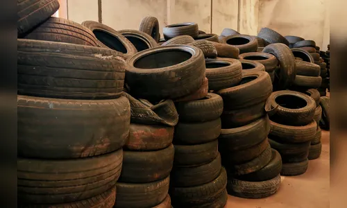 Convênio de reciclagem já coletou mais 5,5 mil pneus