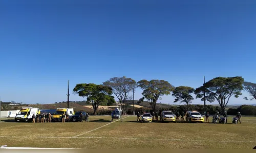  Helicóptero dá apoio a operação da PM em Apucarana