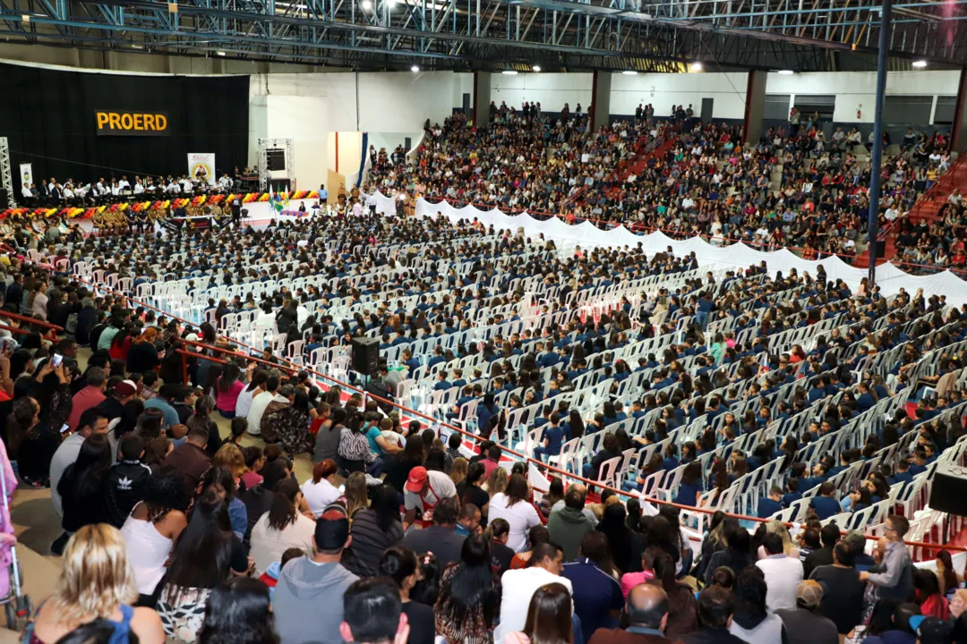 Formatura do Proerd reúne 1350 alunos da rede municipal de ensino
