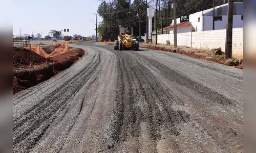 Viapar aumenta o ritmo das obras na marginal da PR-444