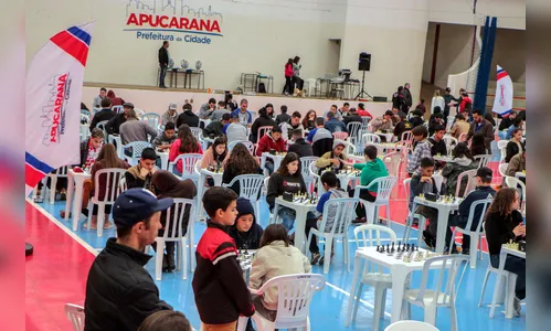 Festival em Apucarana atrai enxadristas do Paraná e São Paulo