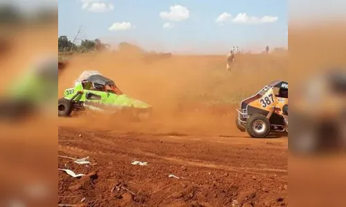 Piloto de Novo Itacolomi vence a 4ª etapa do Estadual de Kartcross em Jandaia do Sul