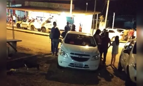 Câmera de monitoramento flagra homicídio de ex-prefeito de Laranjal (PR)