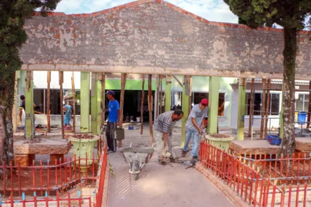 Obras da capela mortuária central entram na reta final