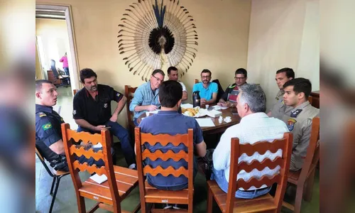 Cultura sedia reunião visando planejamento para segurança no Aniversário da cidade
