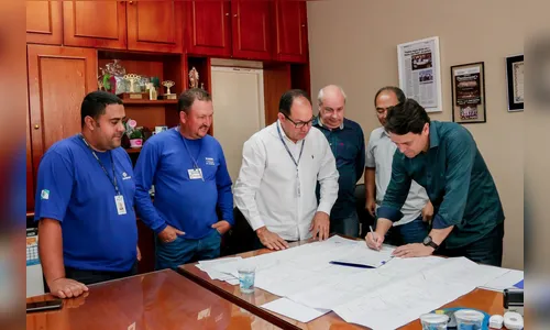 Sanepar reforça rede de distribuição de água no centro Apucarana