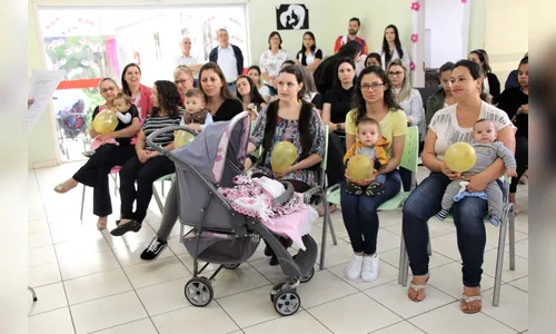Evento encerra Campanha “Agosto Dourado” que incentiva a amamentação