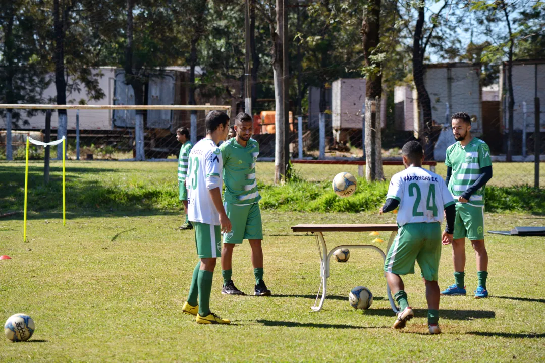 Jogadores do Arapongas Esporte Clube estão confiantes em busca da terceira vitória |  Foto: Sérgio Rodrigo