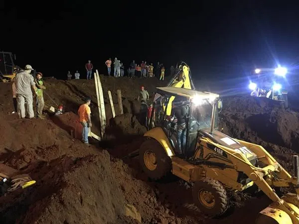 Quatro trabalhadores morrem soterrados em Marilândia do Sul
