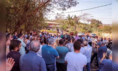 Prefeitura entrega asfalto no Parque Industrial Norte