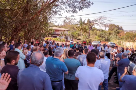 Prefeitura entrega asfalto no Parque Industrial Norte