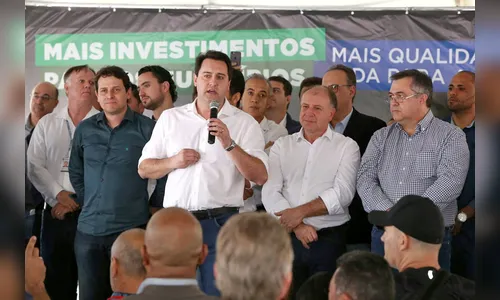 Ratinho Junior confirma R$ 4,4 milhões para obras de infraestrutura, em Apucarana