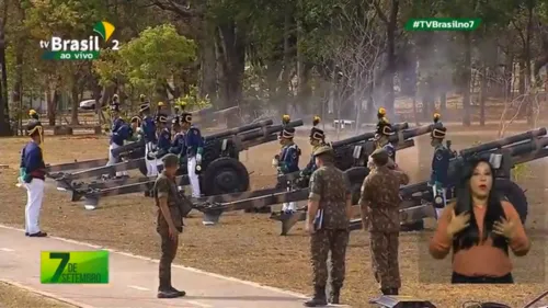 Desfile em Brasília na Esplanada dos Ministérios; acompanhe ao vivo