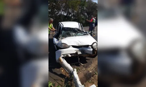 
							Acidente deixa três feridos na BR 369 em Cornélio Procópio
						
						