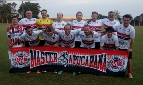 Time master do Apucarana Atlético Clube vence amistoso em Goioerê