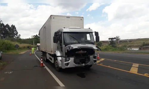 Colisão no Contorno Sul deixa um ferido