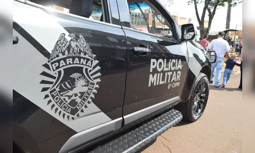 Ladrão quebra porta de vidro para furtar moto em Ivaiporã