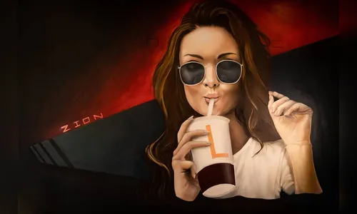 Graffiti na decoração de casas e comércios; Artista apucaranense vem se destacando no mercado