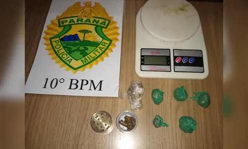 Adolescente suspeito de tráfico de drogas é apreendido em Apucarana 