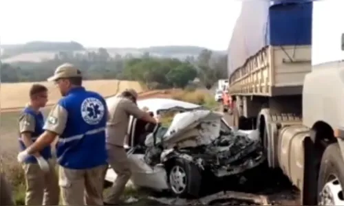 Pai e filho morrem em acidente provocado para  se vingar da ex-mulher