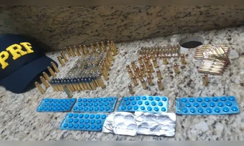 PRF detém trio com 250 munições, estimulantes sexuais e abortivos no Paraná