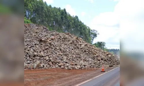 Detonação de rochas acontece hoje no Contorno Sul, em Apucarana