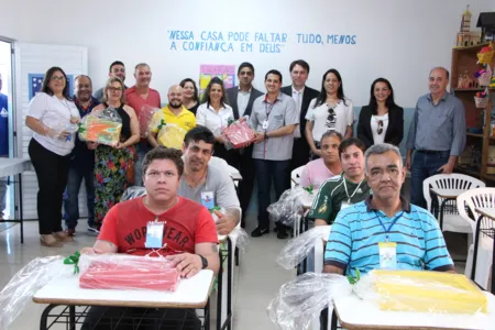 Para o próximo ano, os demais recuperandos também terão aulas do ensino fundamental e médio através Centro Estadual de Educação Básica para Jovens e Adultos (CEEBJA. (Foto: Assessoria Imprensa)