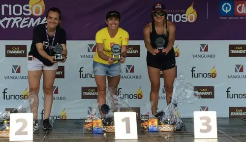 A apucaranense Rosiane Cristina Bolonhezi foi destaque no final de semana em Londrina - Foto: Divulgação