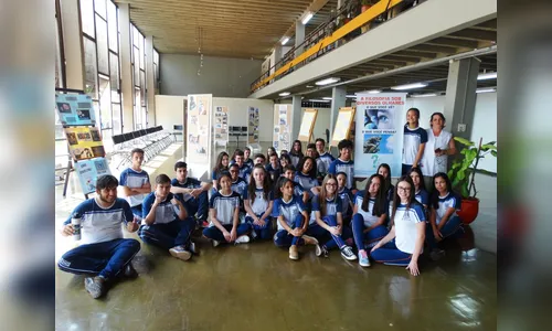 Estudantes de Ensino Médio expõem fotos filosóficas na Biblioteca Machado de Assis