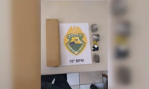 PM de Apucarana apreende mais de 1 kg de maconha; quatro pessoas foram detidas