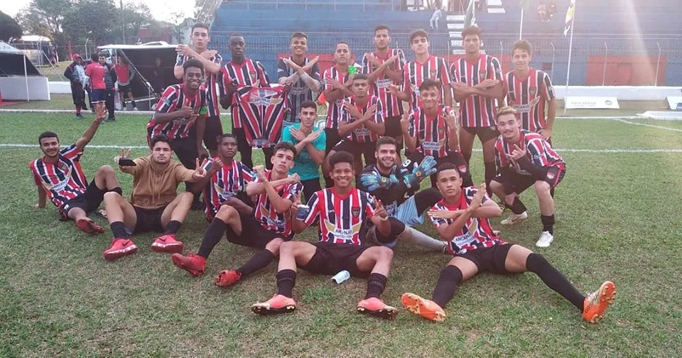 O time sub-19 do Apucarana Sports obteve a segunda vitória na terceira fase - Foto: Apucarana Sports/Divulgação
