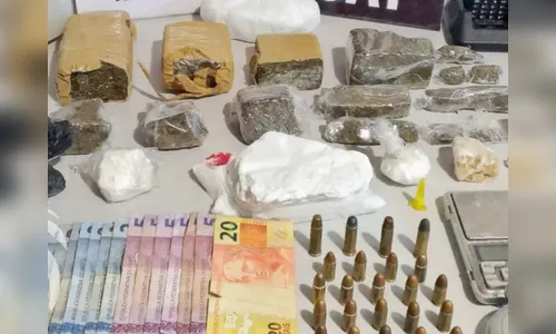 GM de Arapongas apreende munições e grande quantidade de drogas 