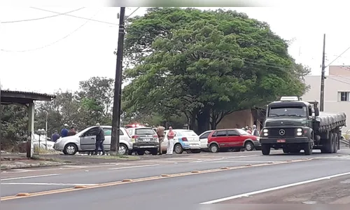 Senhor é atropelado em Califórnia nesta manhã 