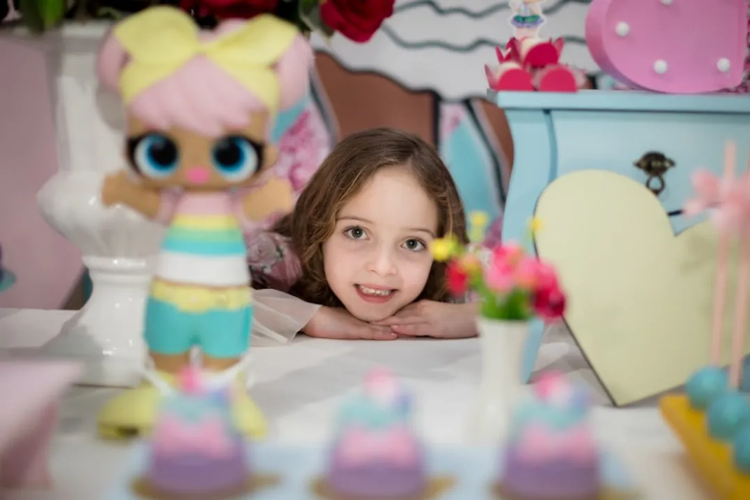 Pequena Helena comemora os seus 6 anos, com familiares e amigos
