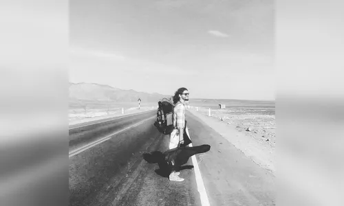 Apucaranense já conheceu 300 cidades e sete países viajando a pé